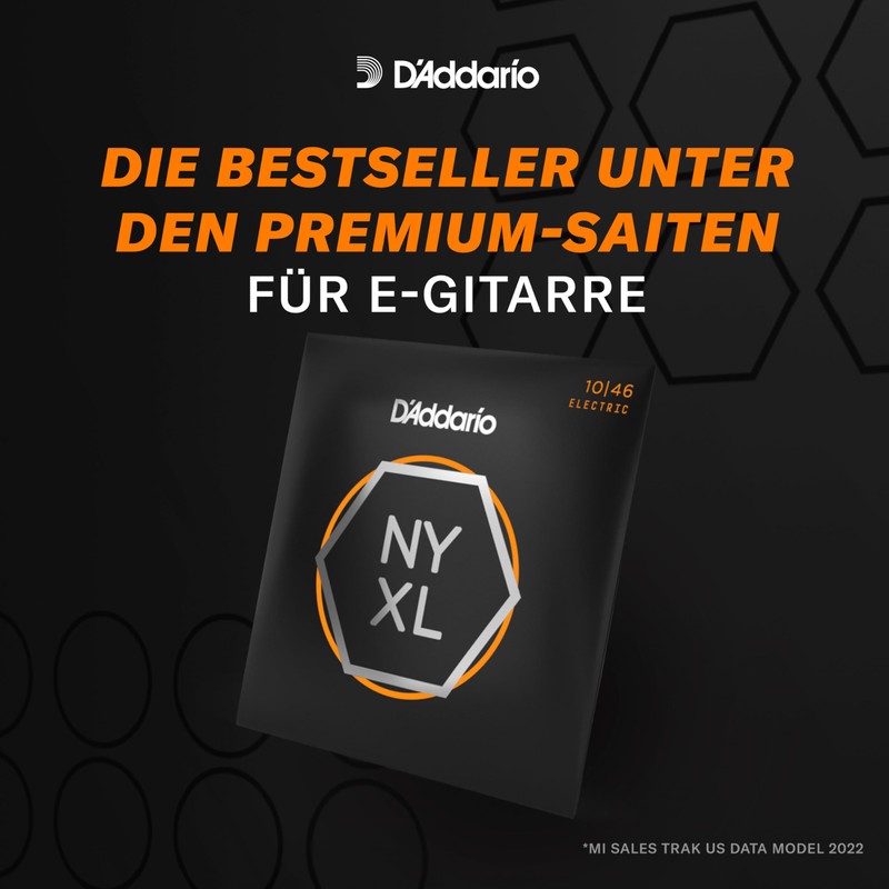 D'Addario NYNW080 NYXL Nickel Wound Electric Guitar Single String