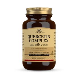 Solgar Quercetin Complex With Ester-C Plus Vegetable 100 Capsules