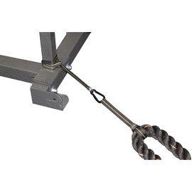 Cajun Tie Downs - Battle Rope Anchor Strap Kit with Carabiner & D-Ring