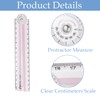 4 PCS 30cm Ruler Foldable, Ruler 30cm Folding, Clear Foldable