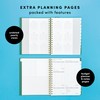 PAPERAGE Undated 12 Month Weekly & Monthly Planner with Durable