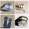 Aluminum Alloy 40/50mm Double Groove Pulley 8-20mm Fixed Bore V