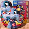 ESC WELT Wooden Elephant Puzzle 300 Pieces - Challenging Thinking