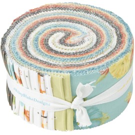 Tara Reed Happy at Home Rolie Polie 40 2.5-inch Strips Jelly Roll Riley Blake Designs RP-13700-40