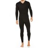 Thermajohn Long Johns Thermal Underwear for Men V Neck Fleece