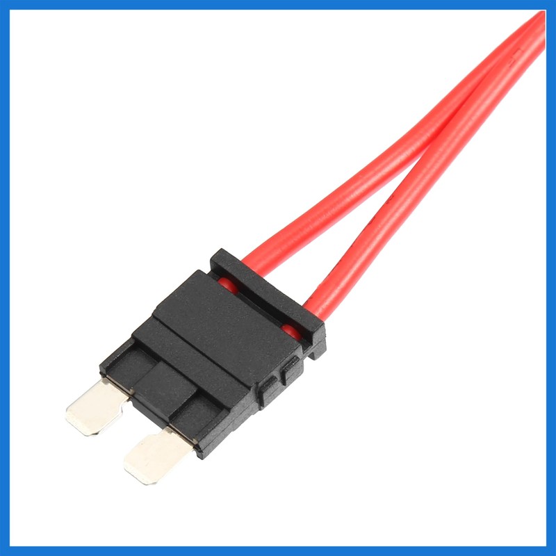 VekAuto 32V Standard Fuse Adapter Fuse Kit with 2pcs 10A