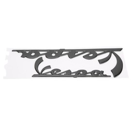 Aramox Motorcycle Badge Sticker Motorcycle Emblem Sticker 3D Decal for Vespa GTS300 LX125 LX150 IE Sprint Primavera 300 LX LXV Super(Black)