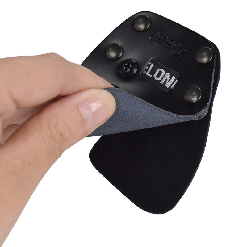 Archery Cow Leather Finger Tab Shooting Tabs Finger Saver Protect