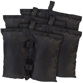 Royal Gardineer Tent Sandbags: Set of 4 Gazebo Sandbags Made of Waterproof 600D Oxford Fabric (Weights for Tent, Ballast Bag, Tent, Parasol)