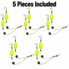 5 Packs Carp Fishing Hook Rig Set – Reverse Off-Bottom