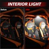LTEODCHEW V-Pro LED UTV Dome Light RGBW, 12V Car Interior