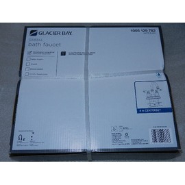 Glacier Bay new Glacier Bay Oswell Bathroom Bath Sink Faucet 4" centerset Matte Black center