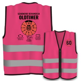 GADITIEK Birthday Gift for Men Women Gifts for Men Birthday Vest, Funny Gift Birthday Man Woman, Rose Red_60 Birthday, One size