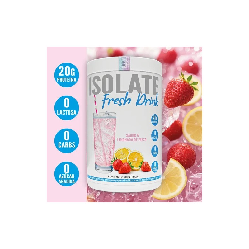 Bhp Iso Protein Fresh 20 Serv Alta Pureza Limonada De