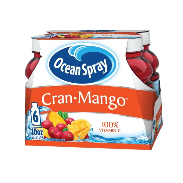 Ocean Spray Juice, Cranberry Mango, 10 Ounce (6 pack)