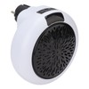 Space Heater Mini White with Remote Control Wall Mounted Air