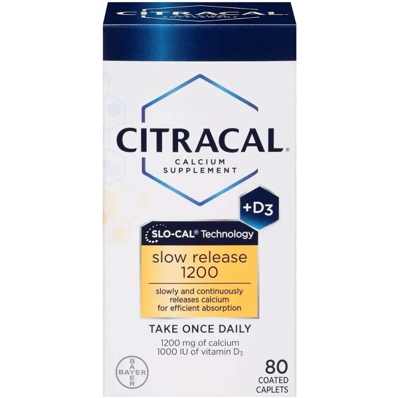 Suplemento Nutricional Bayer Citracal D3 Calcio y Magnesio, Sin Sabor