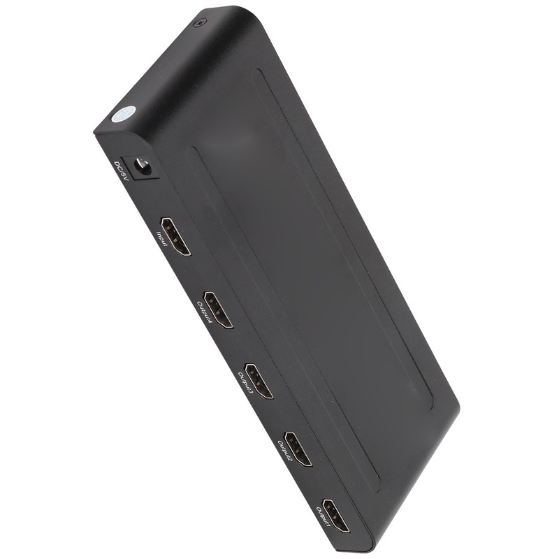 1x4 HD Multimedia Interface Splitter 4K 60hz 4 Port HD