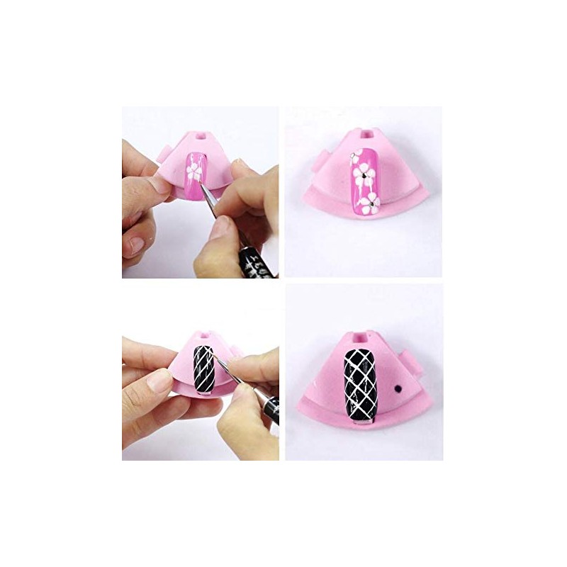 5Pcs UV Gel Acrylic Nail Brush Set for Nail Art