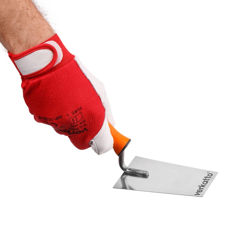 Mivos Stainless Steel Trapezoidal Trowel 130 x 60 mm -