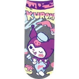 Jays Planning JGS0815 Character Jacquard Socks, Sanrio Chromi Ink, Adult, Women's, 8.7 - 9.4 inches (22 - 24 cm)
