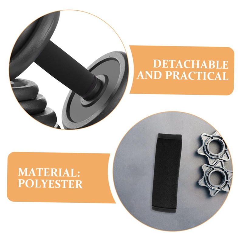 CHILDWEET Improved Grip Stability Dumbbell Handle Pads Barbell Mat Covers