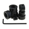 2 Sets Drill Bit Depth Stop Ring Kit Includes: 1/8",