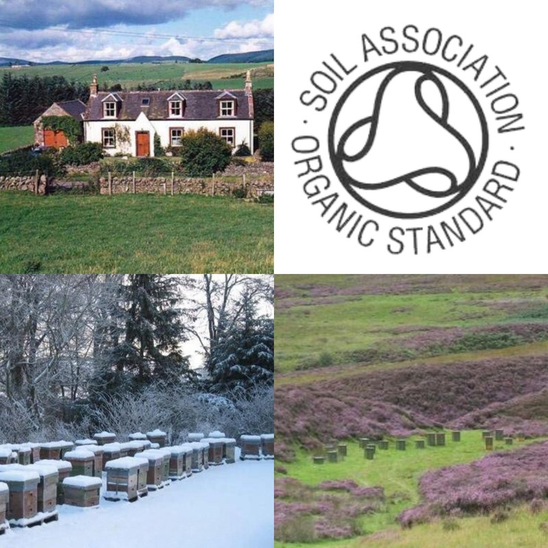 John Mellis Apiaries Scottish Honey, Scottish Heather Honey, 12 Ounce