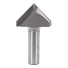 Whiteside Router Bits 1508 V-Groove Bit with 90-Degree 1-1/2-Inch Cutting Diameter and 3/4-Inch Point Length