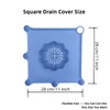Silicone Shower Drain Hair Catcher, Hair Drain Catcher, Shower Hair