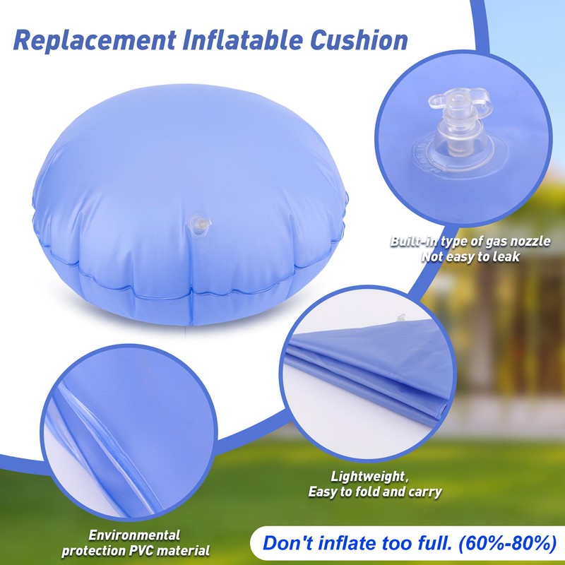 YAERSI Kids Pod Swing Hammock Pod Chair Replacement Inflatable Cushion,Hammock