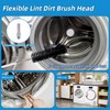 AOGYikang 21FT Chimney Brush Kit, Multi-Purpose Dryer Vent Cleaning Brush