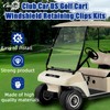 Club Car DS Golf Cart Windshield Retaining Clips Kits with