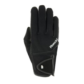 Roeckl Sports equestrian gloves MILANO, summer riding glove, black 9