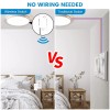 Unbranded Smart Wireless Dimmer Switch and Receiver Kit, NO Wiring,