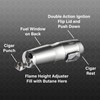 Visol Epicron Triple Flame Butane Torch Refillabe Gas Lighter (Shipped