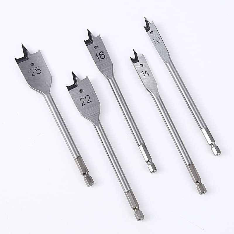6-55 mm Flat Drill Bit High Carbon Steel Wood Flat
