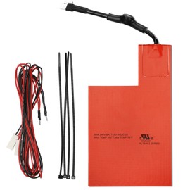 7101 Battery Heater Pad，Battery Pad Warmer for Generator（Orange） Compatible with 9KW - 22KW Air Cooled Standby Suitable for Outdoor Generator Cold Protection Kit