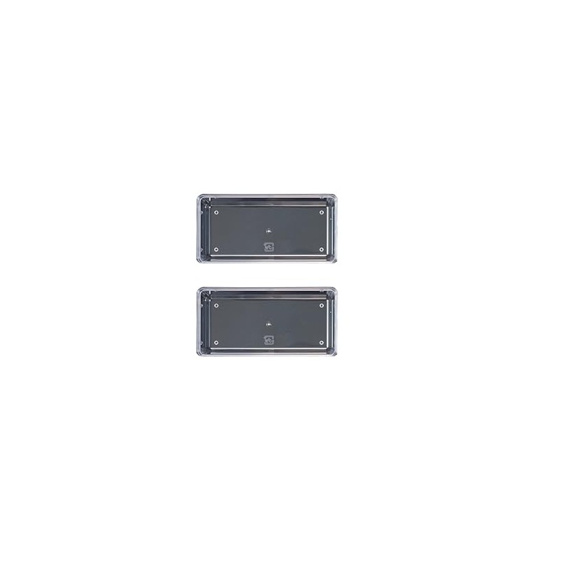 Culinary Lacquer H-153-28 6.5-inch Heavy Duty Block Dividers, 2 Transparent