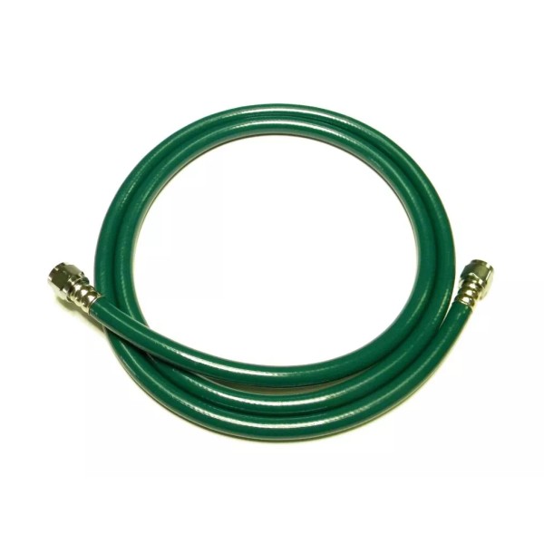 CARETECH GREEN MEDICAL OXYGEN O2 HOSE 10FT W/DISS FITTINGS VENTILATOR