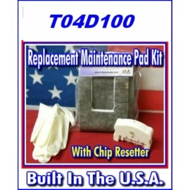 Inkproducts Compatible Ink Maintenance Box Replacement Pad Kit With Chip Re-setter for Epson