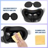 Silicone Cover Set Compatible with Meta Quest 3S Accessories, VR