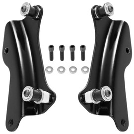 Eumti 4-Point Docking Hardware Kit Quick Release Tour Pack Luggage Rack Sissy Bar Mounting Kit Replacement 52300354 for Harley Touring Street Glide Electra Glide Road King Road Glide 2014-2024