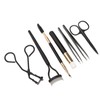 7pcs Eyelash Eyebrow Makeup Grooming Tool Eyebrow Brush Eyelash Curler
