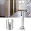 Stainless Steel Glass Clamp Bracket Mount Glass Spigot Public Bathroom