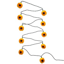 Kurt Adler UL4248 UL 10-Light Sunflower Light Set