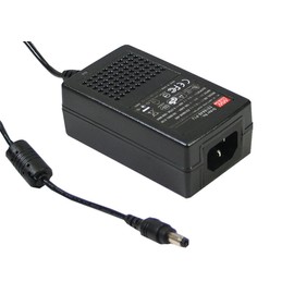 Desktop Industrial Adapter 25W 24V 1.04A GST25A24-P1J Meanwell AC-DC SMPS GS25A Series Mean Well Switching Power Supply
