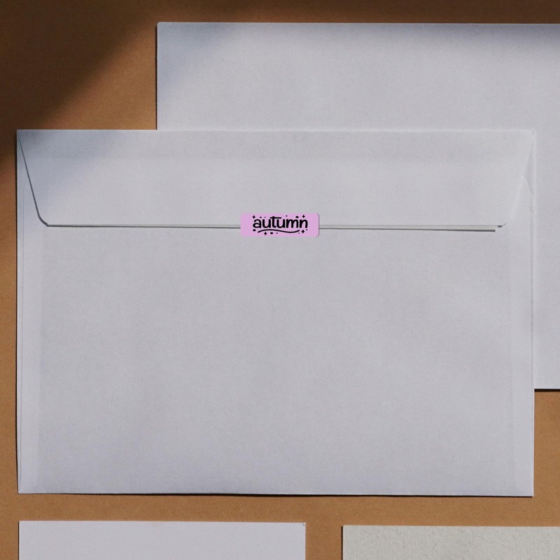 12 x 40 mm Thernal Labels Purple