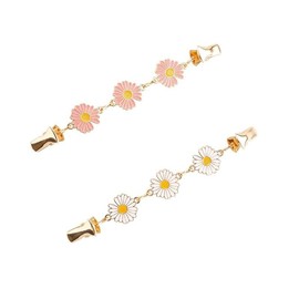 Dress Clips Back Cinch,2 Pieces Cinch Clip, Sweater Shirt Clips, Shawl Clips for Women, Waist Cincher Clip Clothing Cinch Clip - Colour: Red White