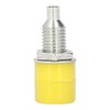 100Pcs Banana Socket M6 4mm Good Transmission Excellent Manufacture Electrical